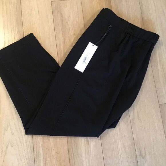 NWT. Calvin Klein Black Cropped Pants Sz 16 - Picture 2 of 10
